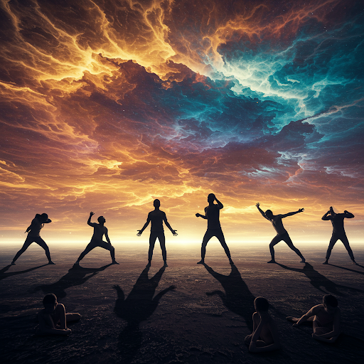 Modern Building With Wood Wall