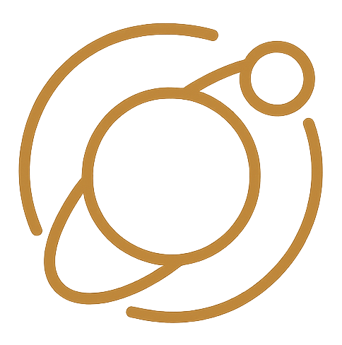 a purple palm tree and a blue ball