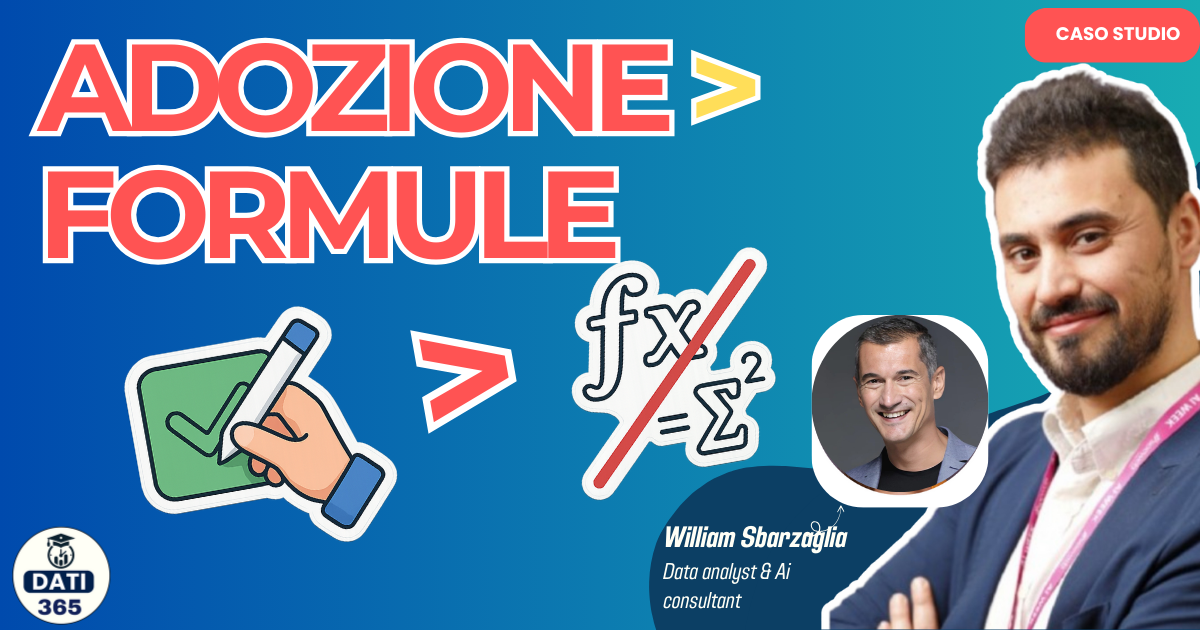 Il successo di un analista è l’adozione, non le formule
 [Caso studio]: AI, semplicità e adozione in azienda