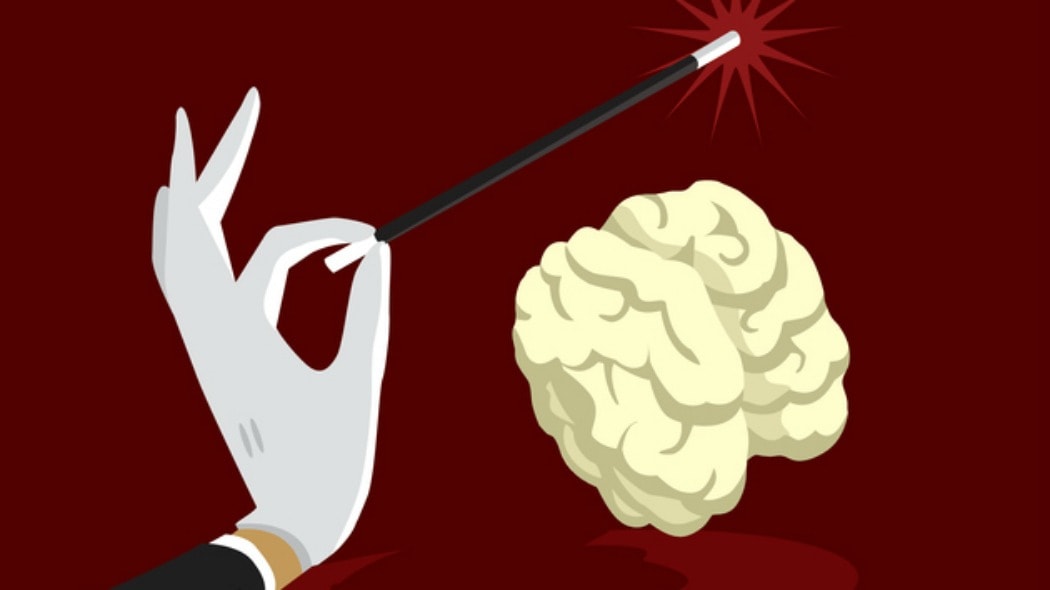 Two students working with each other