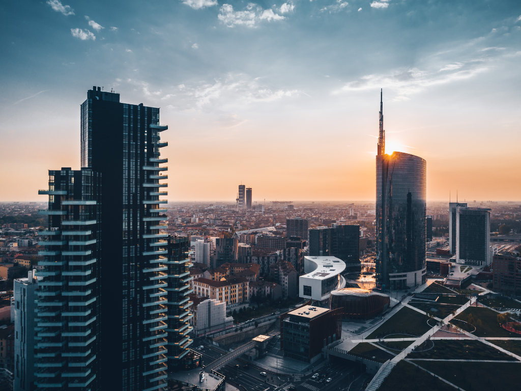 Girl with protective glasses in laboratory