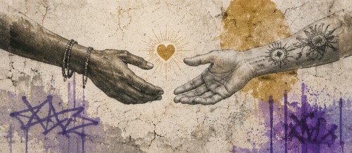 Immagine street art dedicata ai conflitti tra donne, alla sorellanza, alla rivalità femminile e alla trasformazione delle relazioni tra donne. Immagine street art dedicata ai conflitti tra donne, alla sorellanza, alla rivalità femminile e alla trasformazione delle relazioni tra donne.