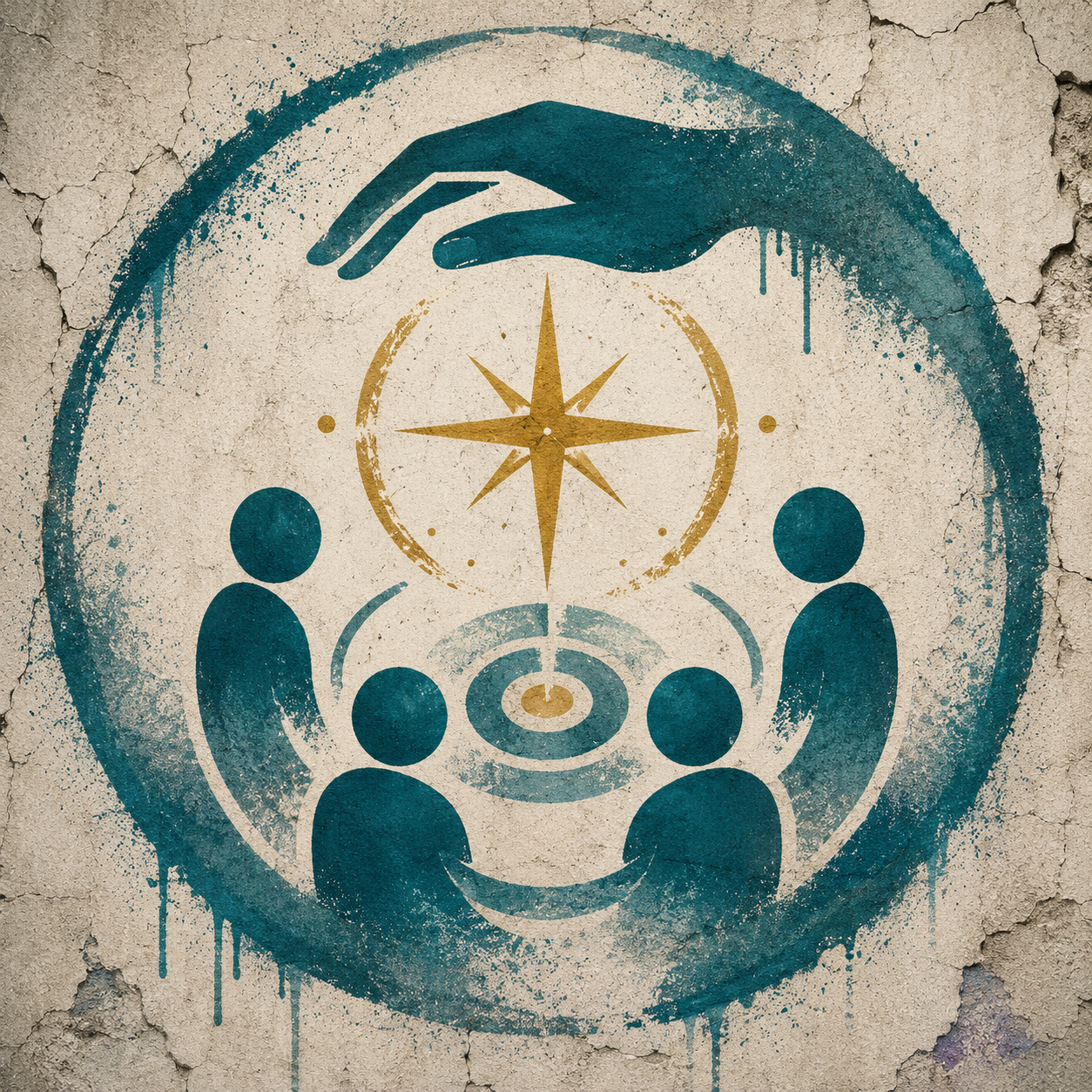 immagine stile street art su Conduzione gruppi, facilitazione e gestione delle dinamiche relazionali: masterclass e formazioni ad hoc su ruoli, confini, potere ed emozioni nei gruppi. immagine stile street art su Conduzione gruppi, facilitazione e gestione delle dinamiche relazionali: masterclass e formazioni ad hoc su ruoli, confini, potere ed emozioni nei gruppi.