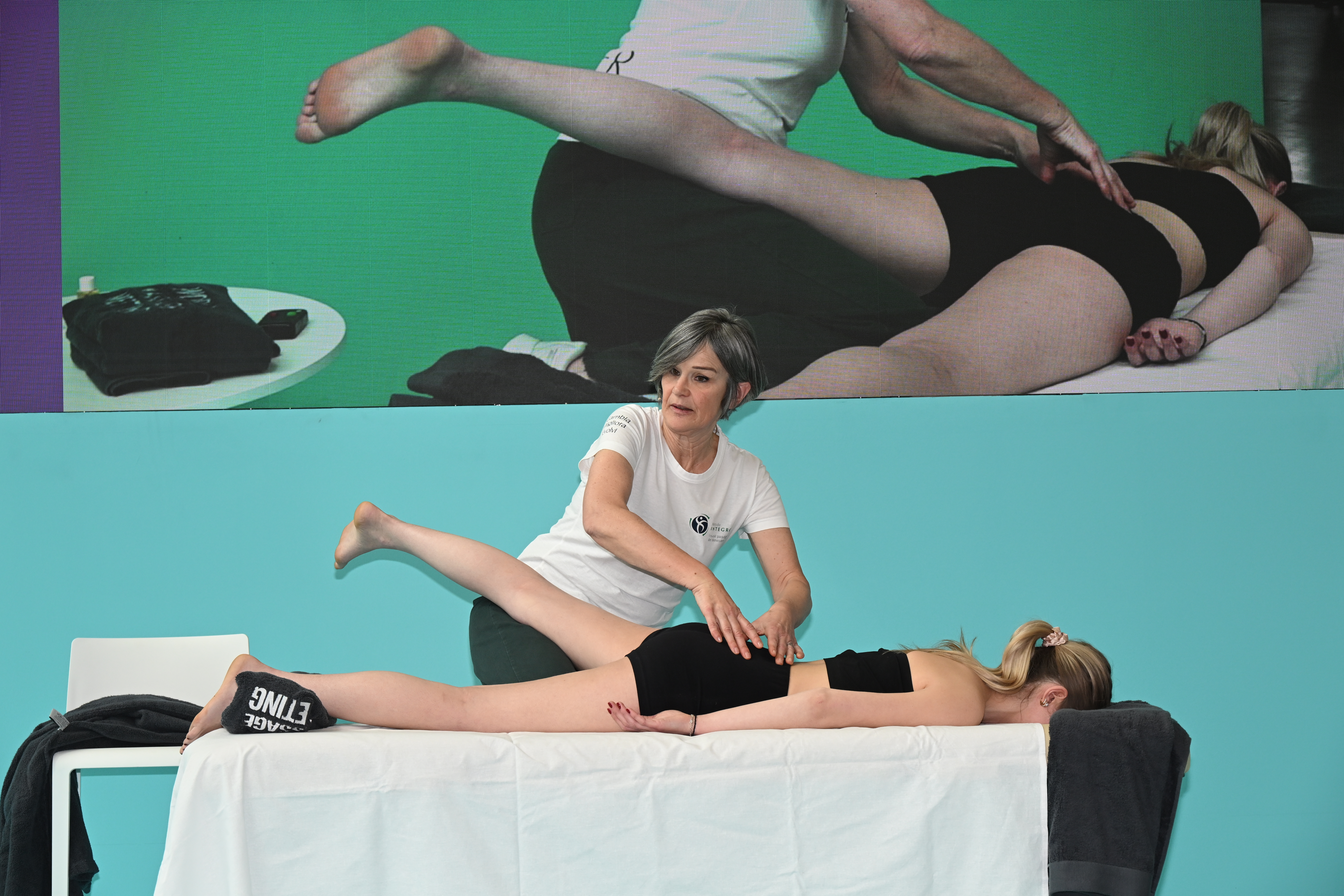 SBLOCCHI POSTURALI |DIMOSTRAZIONE AL WORLD MASSAGE MEETING COSMOPROF 2026