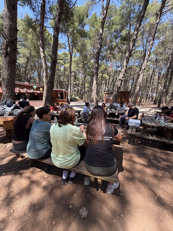 Il pranzo nel bosco