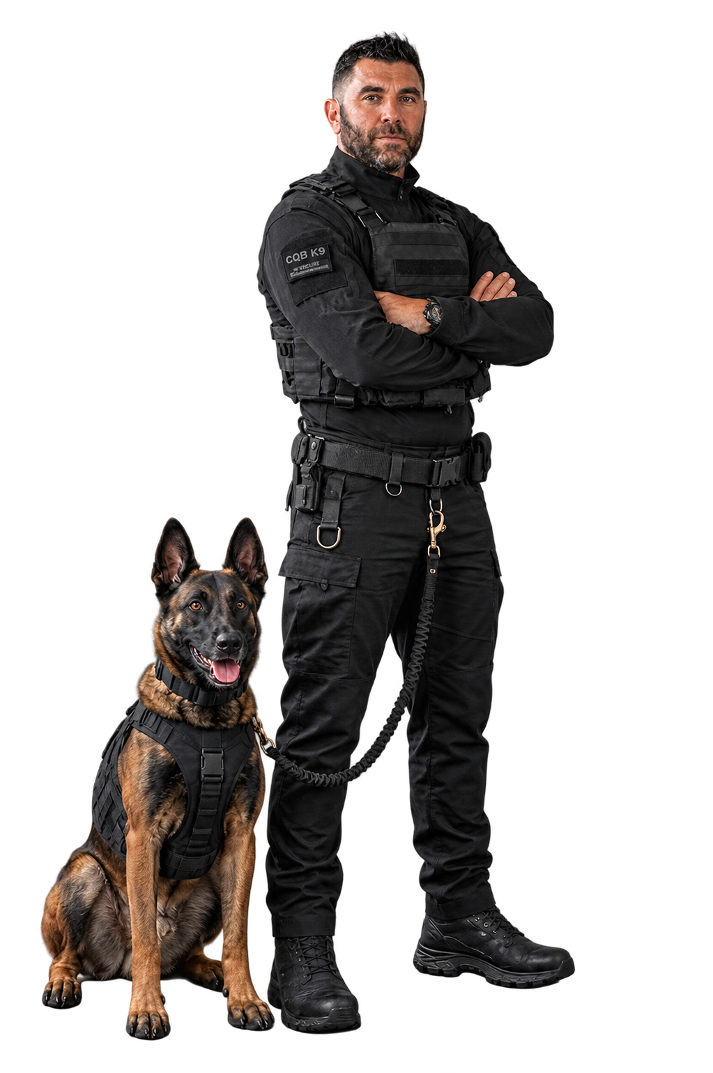 Francesco Piliego con unità K9